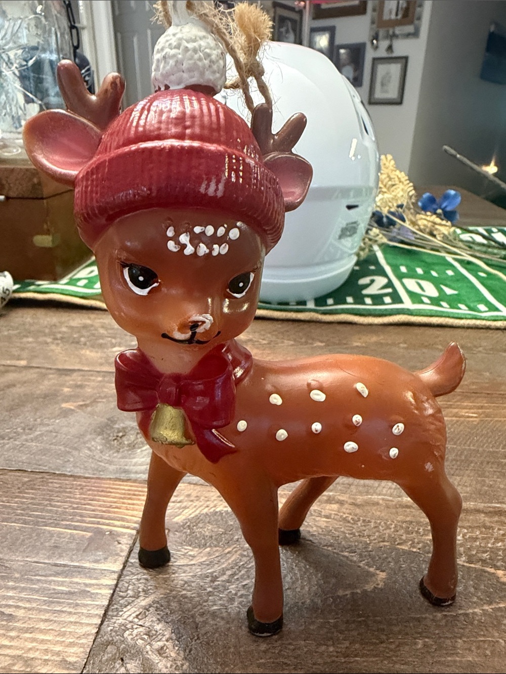 ✨ Holiday Time Retro Mid-Century Style Fawn Reindeer Figurine ✨